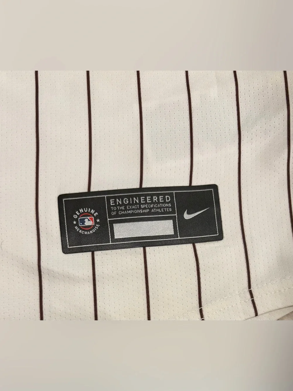 Nike Authentic San Diego Padres Baseball MLB Pinstripe Jersey Men’s Size: Medium